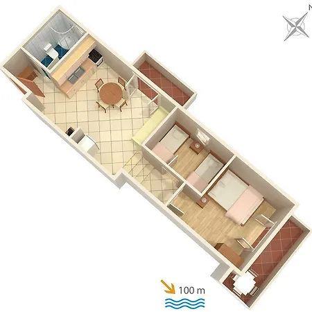 Rogoznica 5269d Appartamento